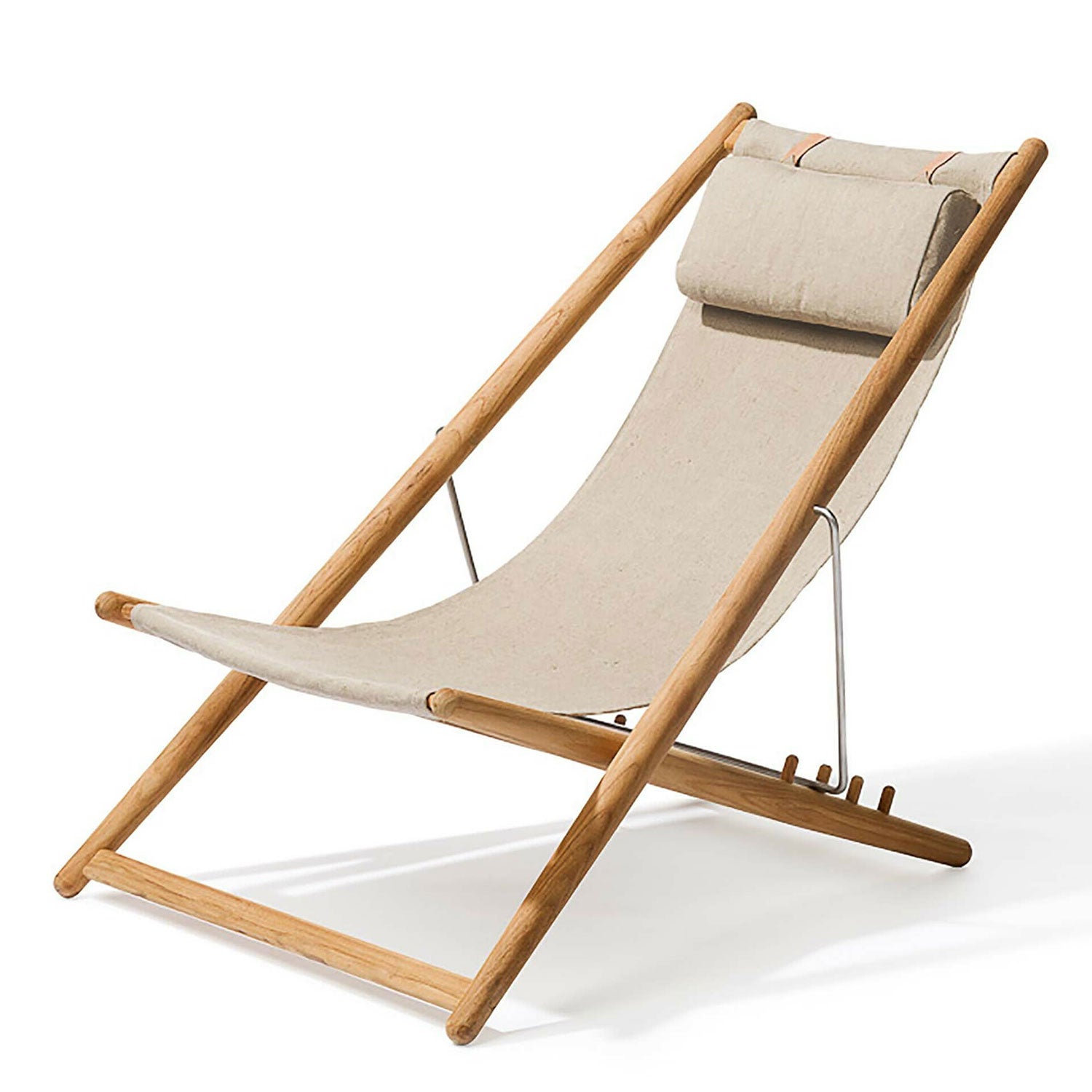 H55 lepotuoli tiikki Skargaarden