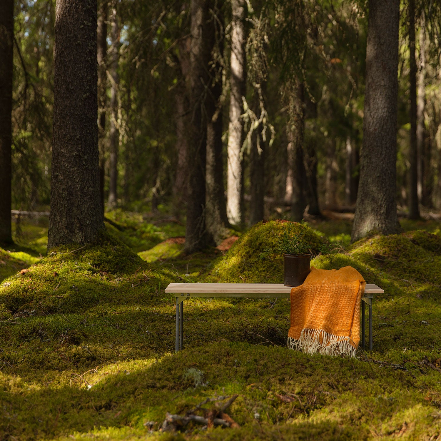 Penkki 8 öljyttyä mäntyä Grythyttan Stålmöbler 