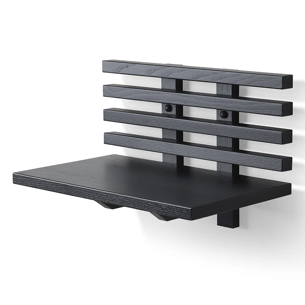 Zece yöpöytä musta värjätty saarni