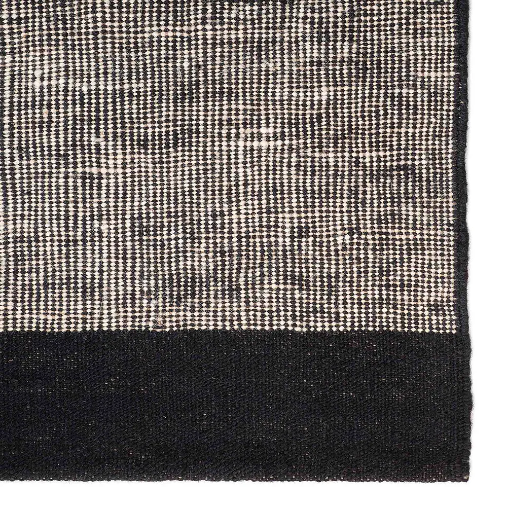 Dots kilim Matto 250x350 Black
