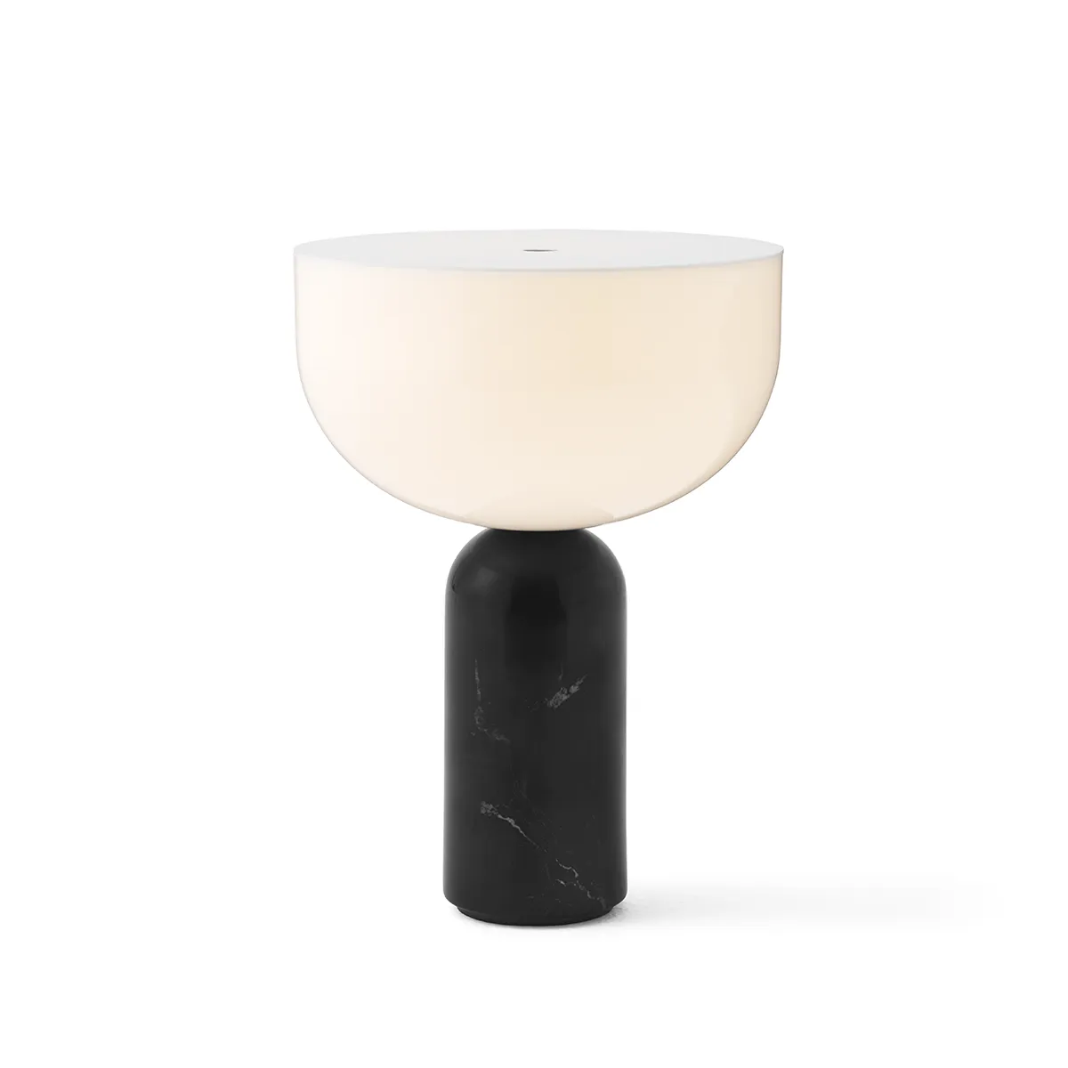 Kizu Kannettava pöytävalaisin Musta Marble