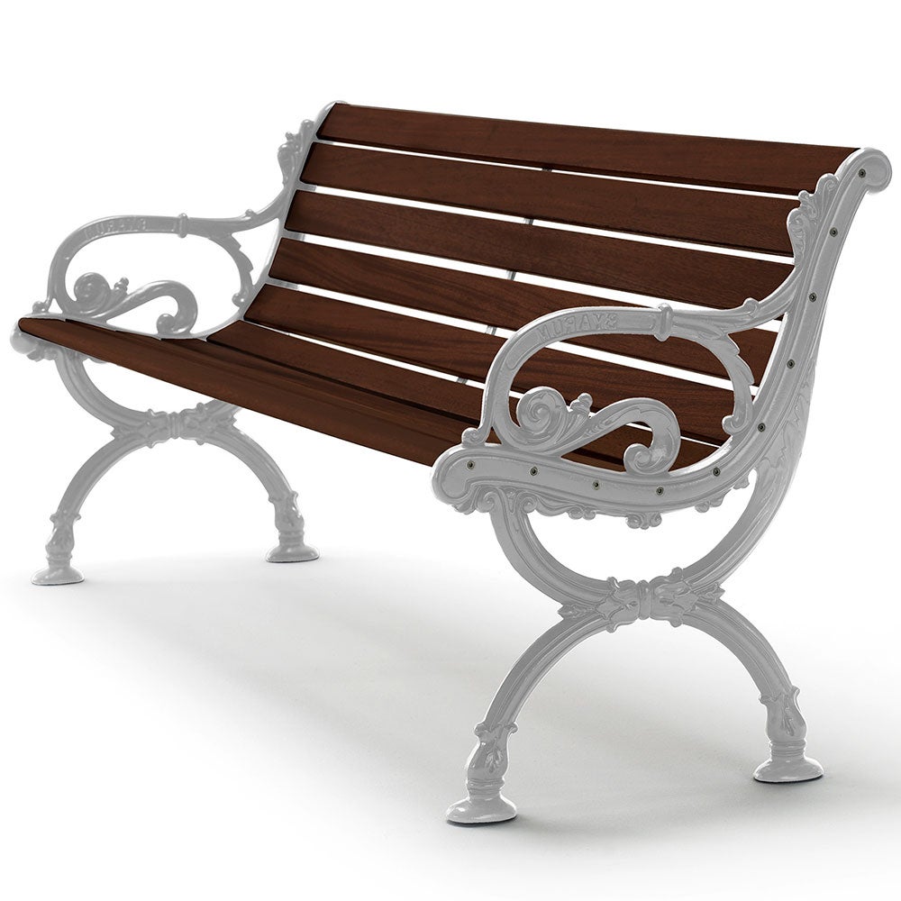 Byarum sohva / 185cm / g:luonnon / v:ruskea lasi. for Byarums Bruk