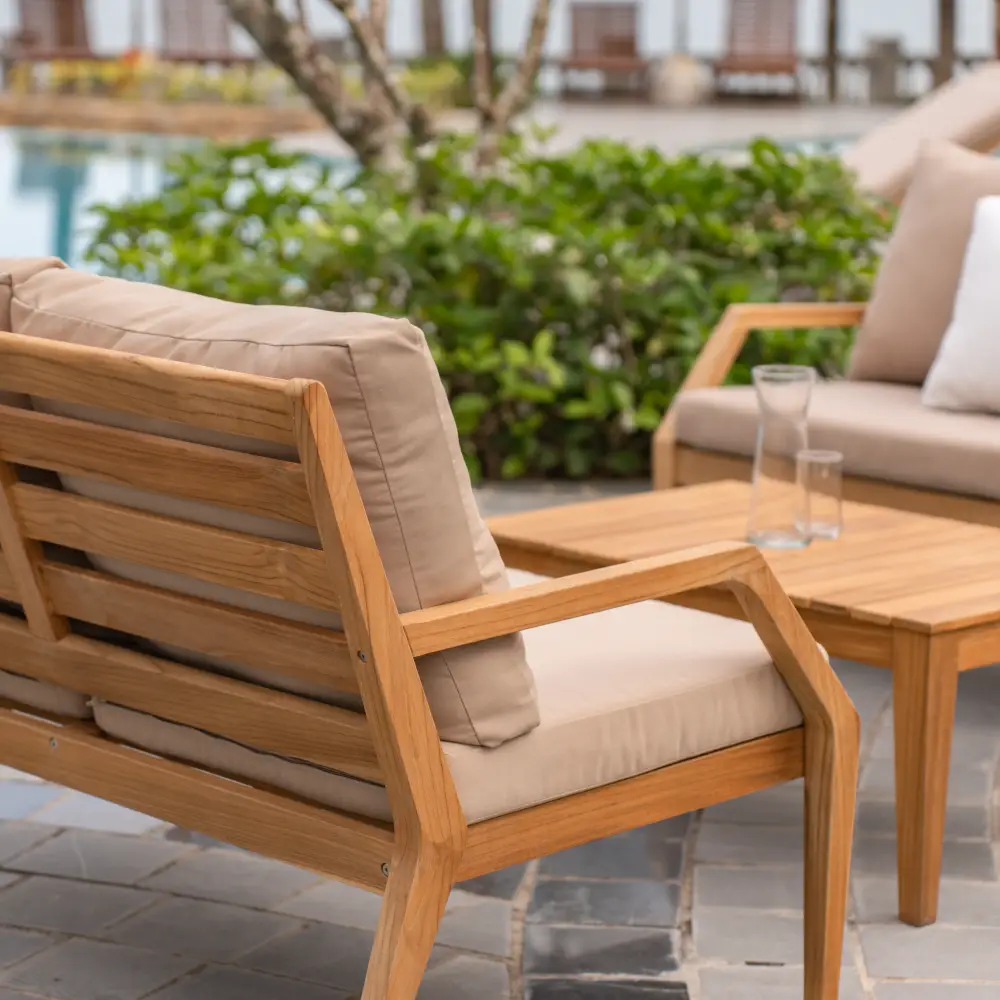 Gunnaröd 2-istuttava lounge-sohva sis. tyynyt valkoinen