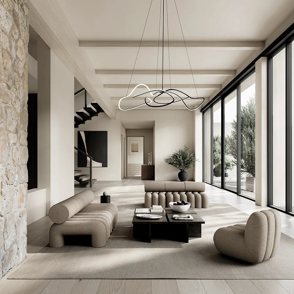 Foku-nojatuoli - Savuhiekka