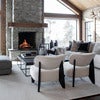 Nojatuoli Cadiz Quiet cream Artwood 