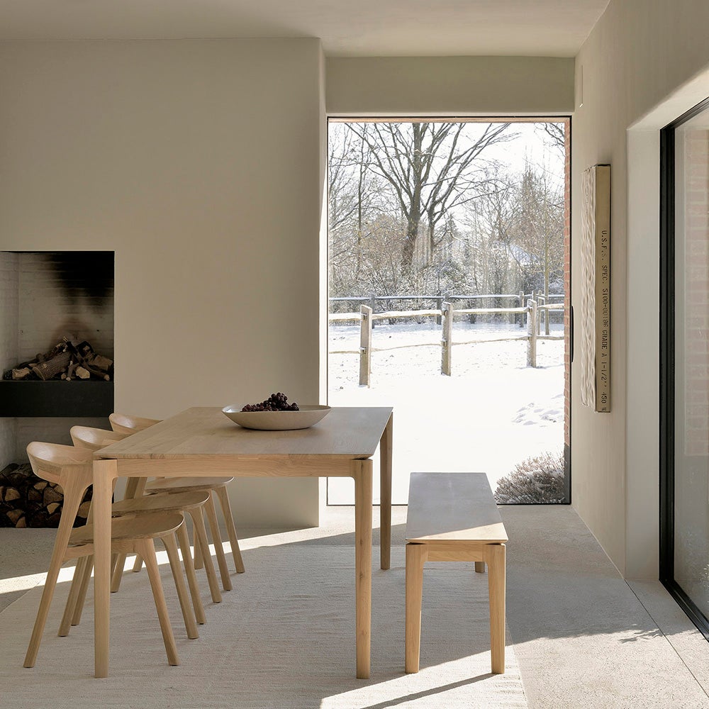 Bok Penkki lakattu tiikki 35x186 cm