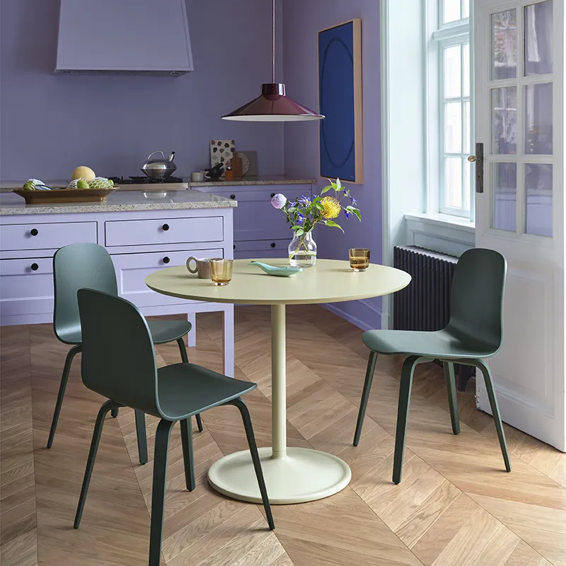 Soft ruokapöytä 95 - Beige Green Laminate Beige Green