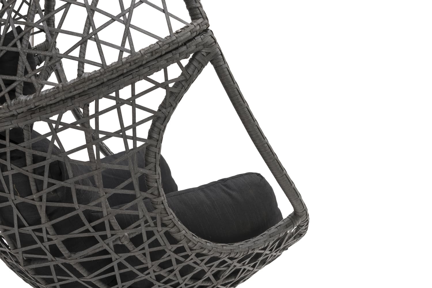 Droppen lepotuoli musta