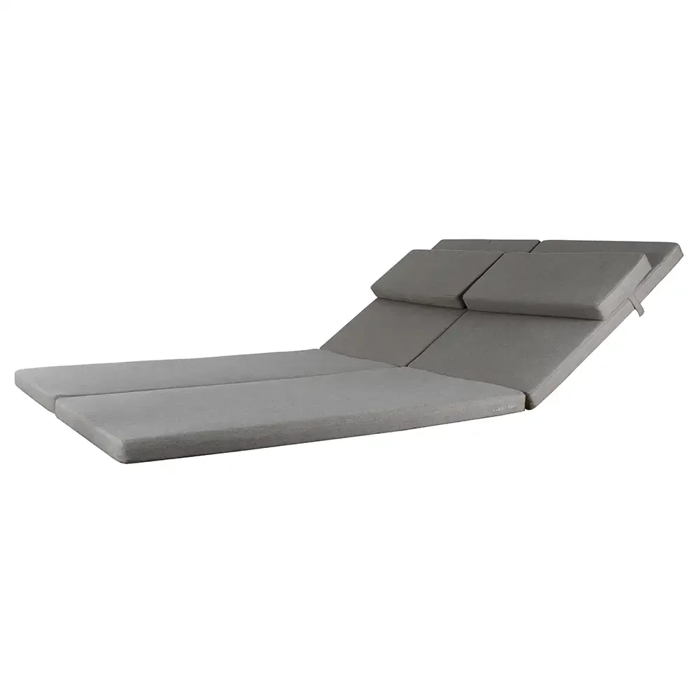 Rest solsängsdyna kaksinkertainen Taupe