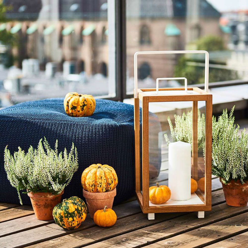 Divine jakkara 55x55 cm sininen