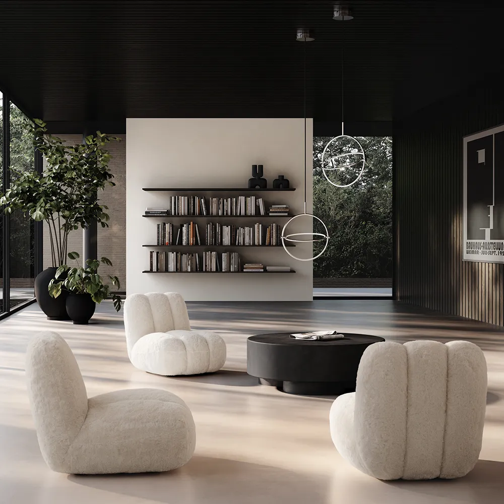 Toe Nojatuoli - lampaannahka