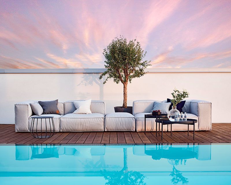 Asker keskiosa suuri vaaleanharmaa Skargaarden