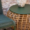 Al Dente lounge tuoli Weave Dark green