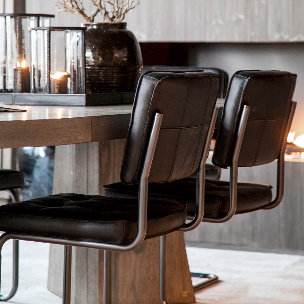 Carlos ruokapöydän tuoli Black Artwood 