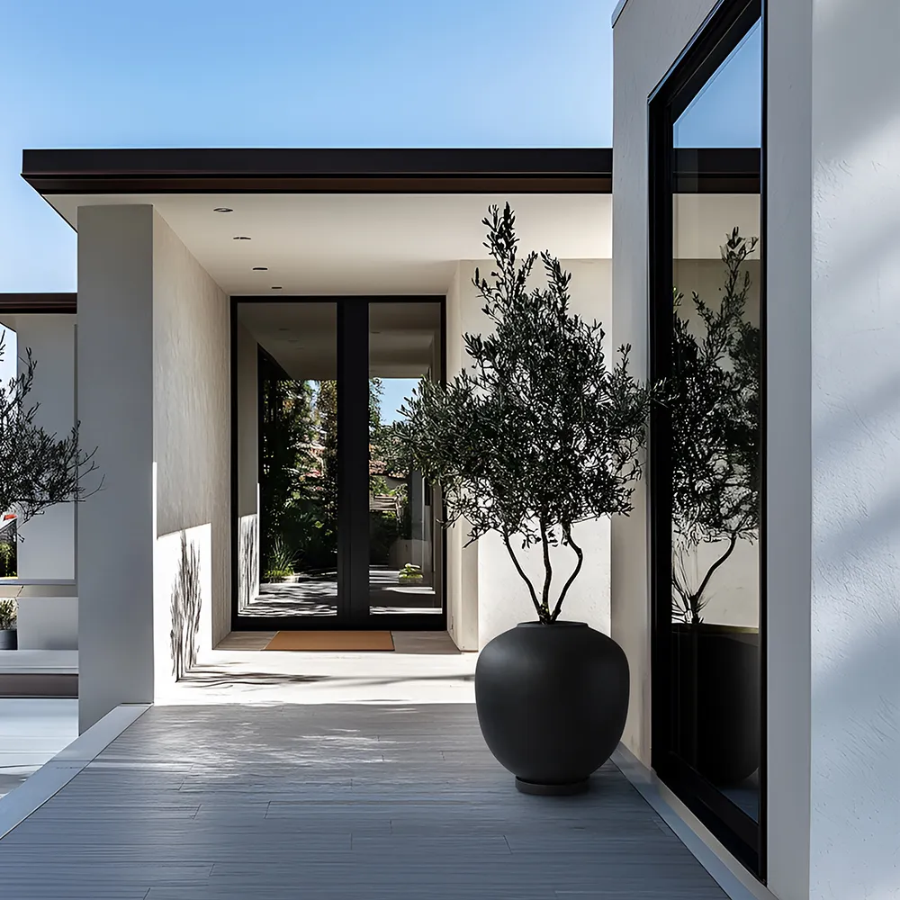 Sunao maljakko Hexa - Black