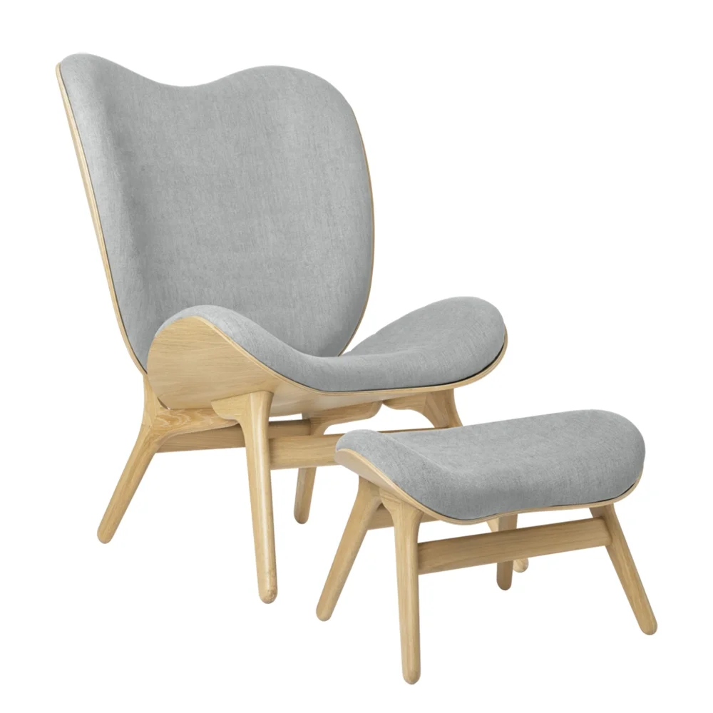 A Conversation Piece Ottoman Rakkaus Oak/Sterling