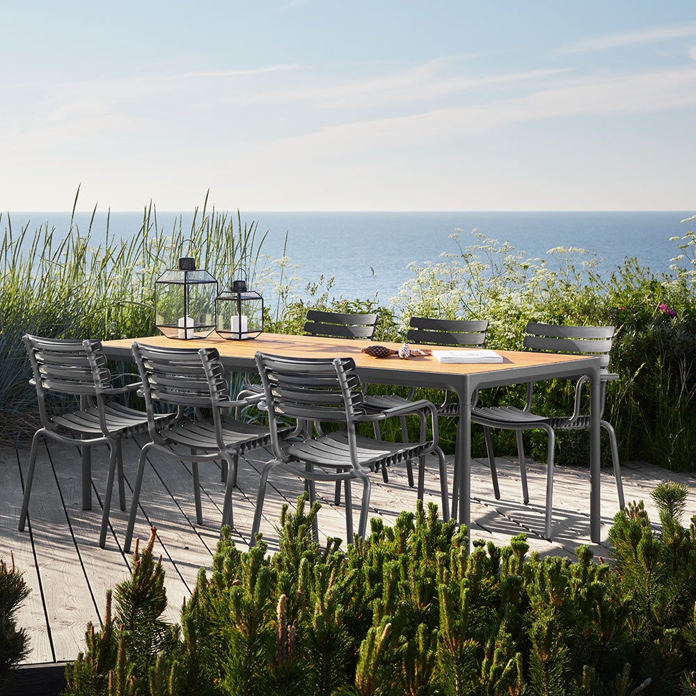 Reclips ruokapöydän tuoli vihreä/vihreä alumiini