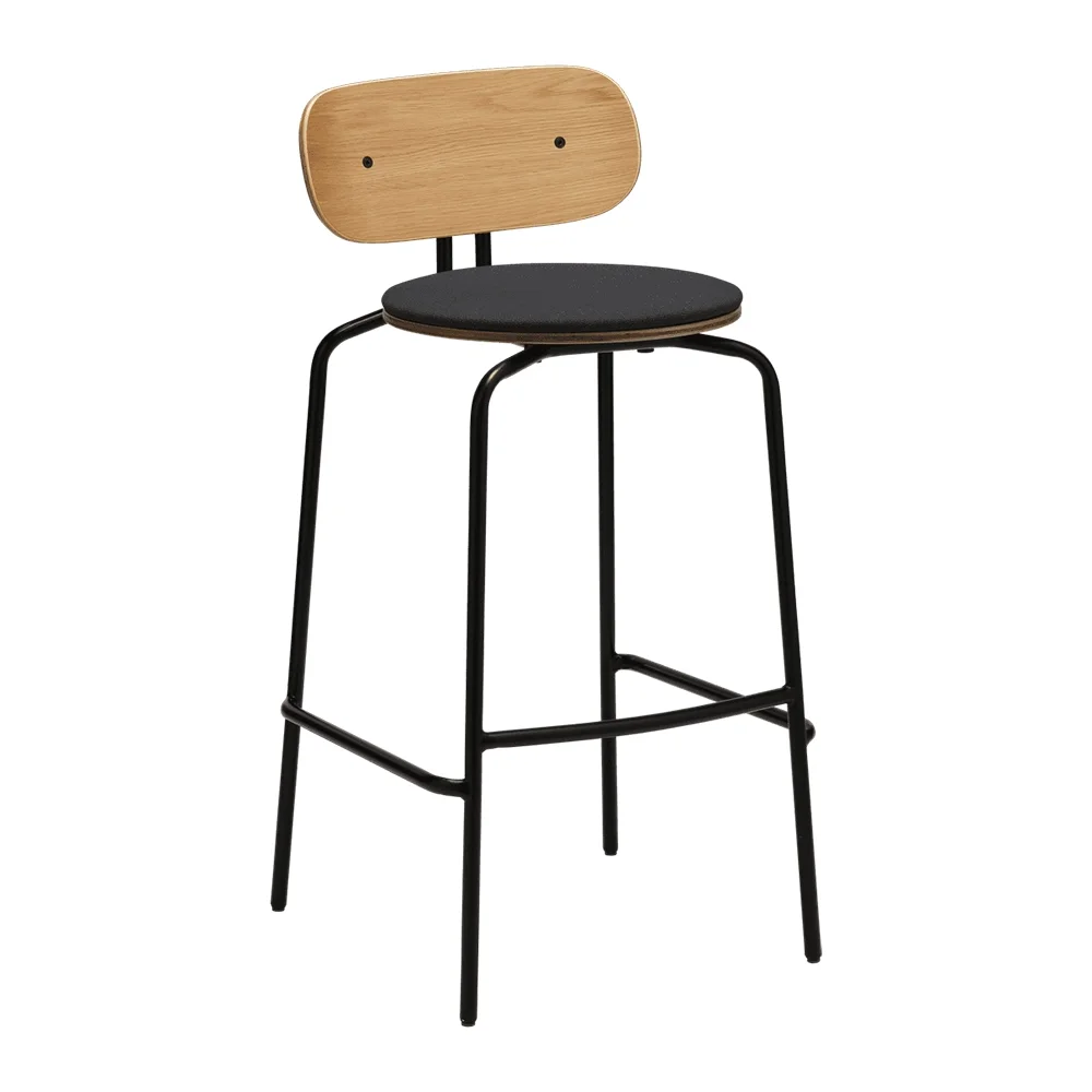 Curious baarituoli tammi/musta Shadow