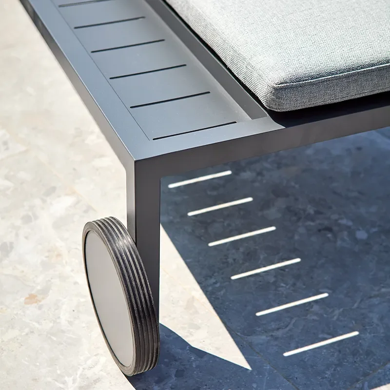 Samvaro aurinkotuoli antrasiitti Pearl Grey