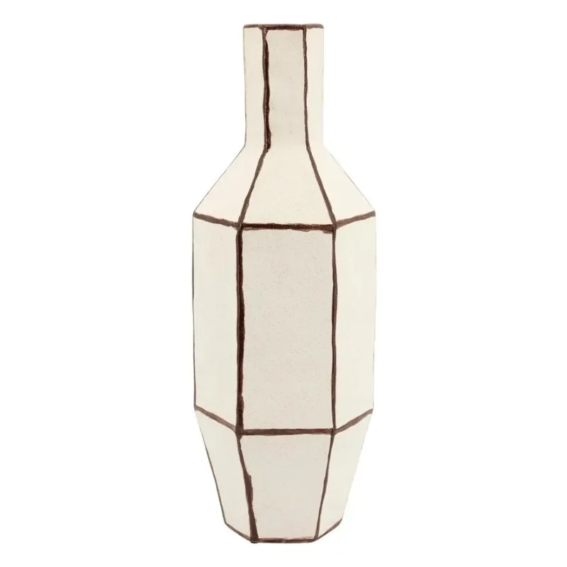 Facet 3 19,5x18x55,5 cm Saviastia Off white