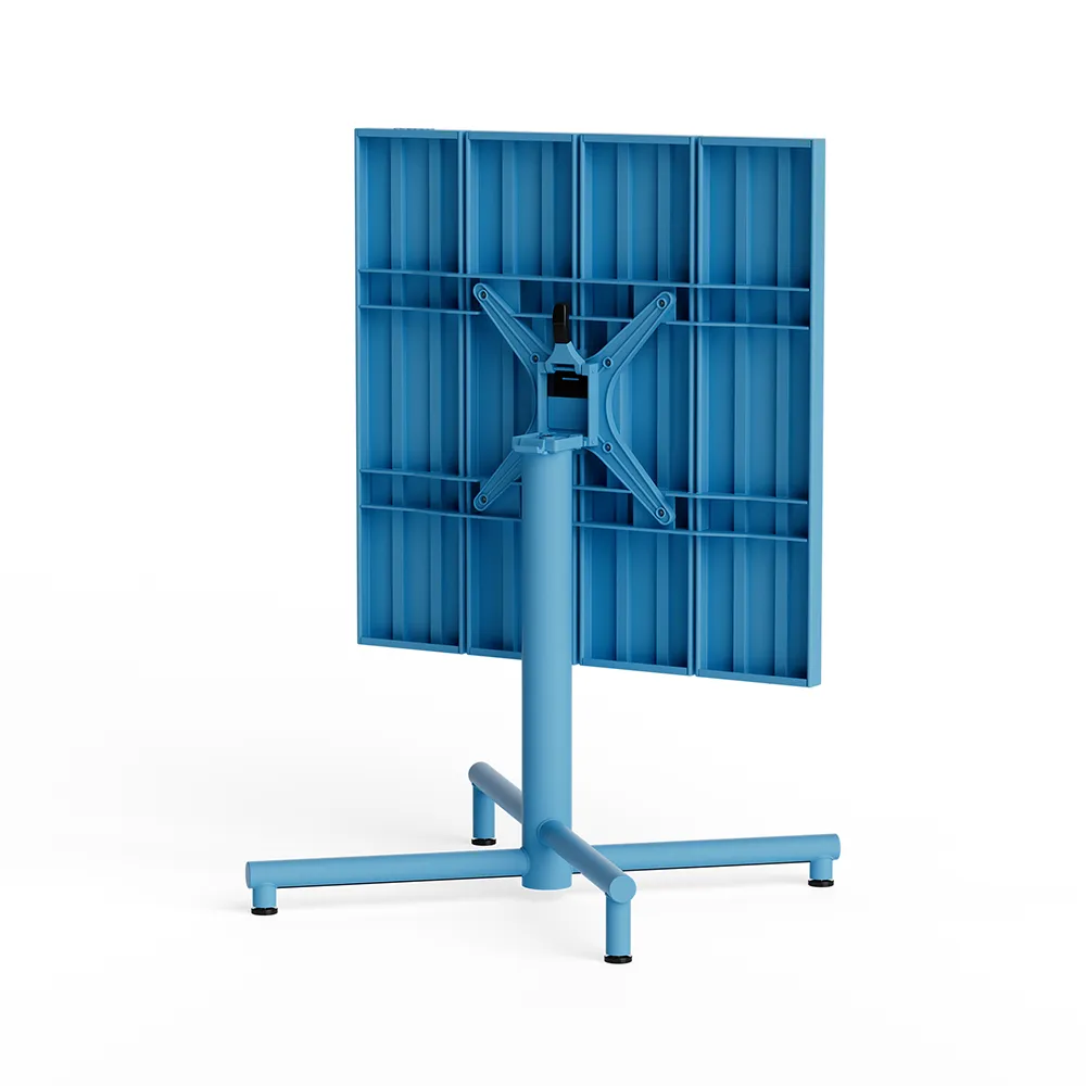 Fred's square bistreau wave blue