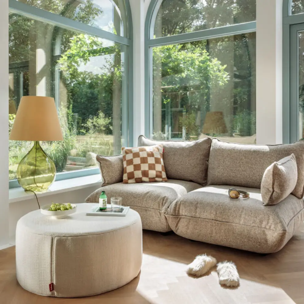 sumo käsinoja boucle recycled beige