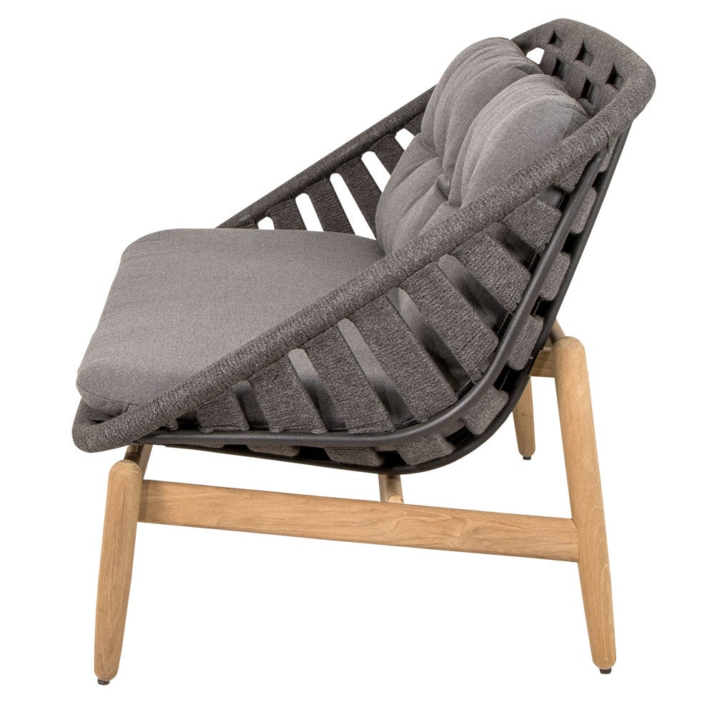 Strington 2-sohva sis. harmaat Air Touch-tyynyt 