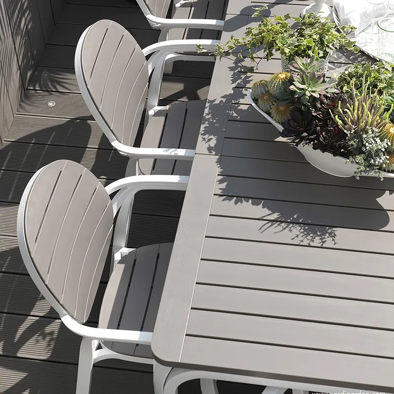 Palma nojatuoli  White - Tortora