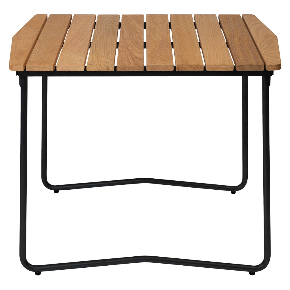 Pöytä B31 84 Öljytty tammi / musta runko