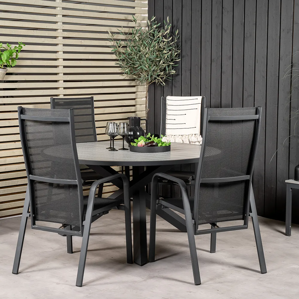 Copacabana asentotuoli Musta 2 kpl