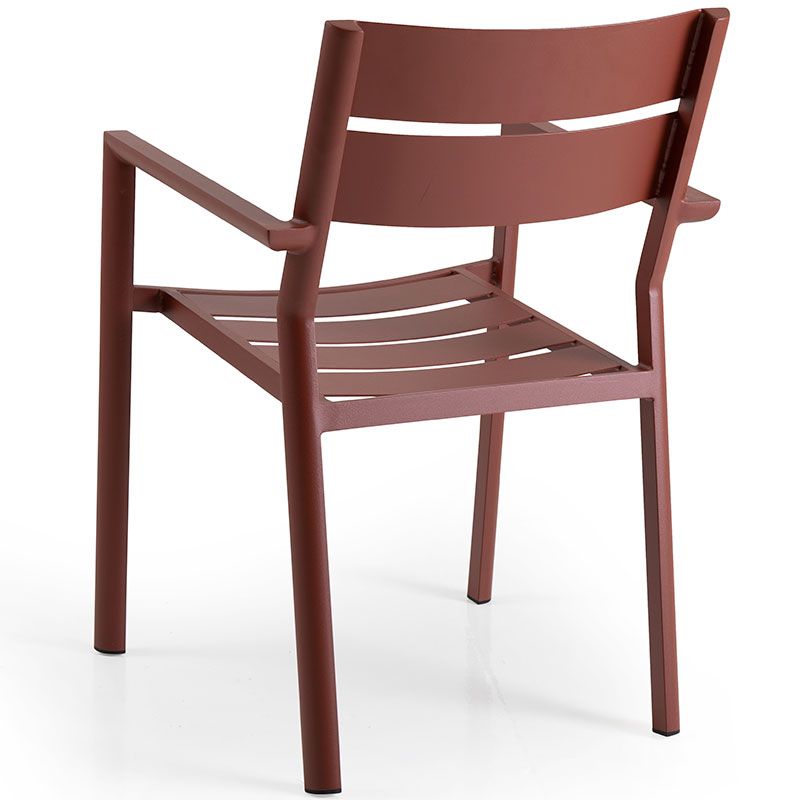 Delia käsinojallinen tuoli burnt paprika