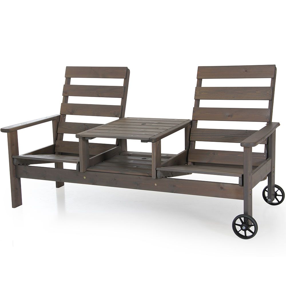 Du & Ja Duo sohva harmaa Brafab