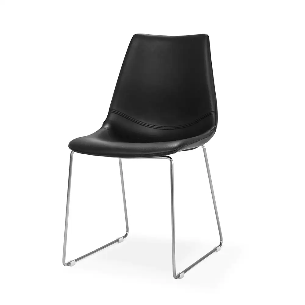 Fly Ruokapöydän tuoli musta/metalli