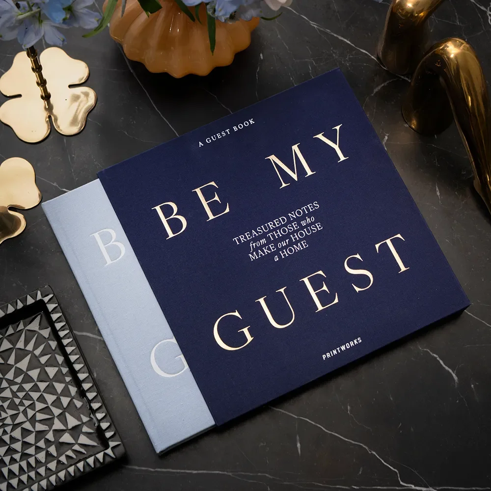 Vieraskirja Blue Be My Guest