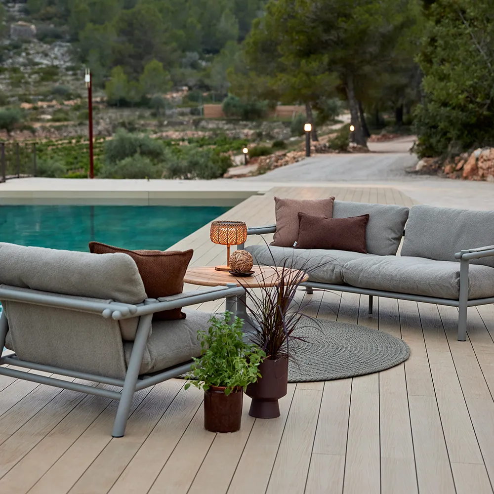 Sticks 2 istuttava sohva Taupe