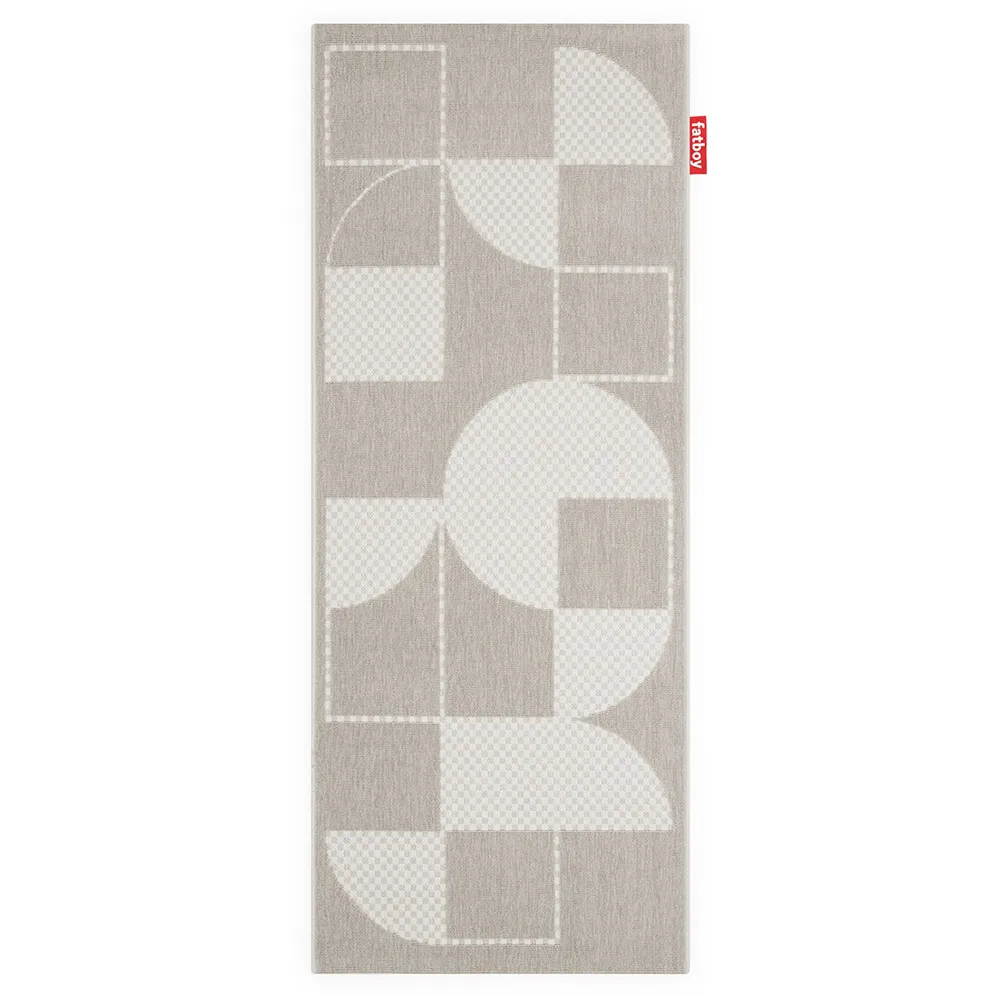 carpretty catwalk jigsaw cream/white