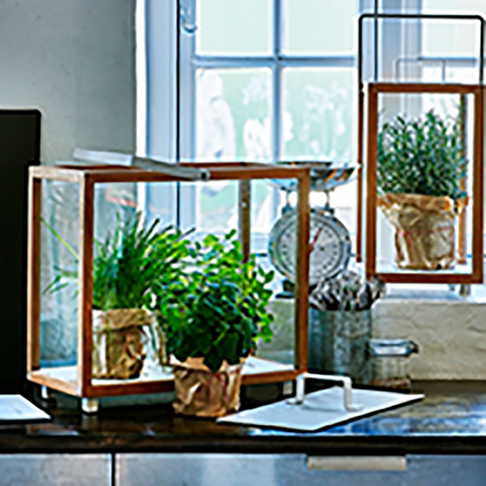 Lighthouse Kynttilänjalka harmaa Pieni