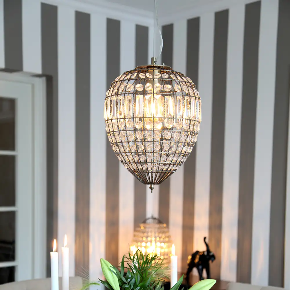 Amadeus kattokruunu Ø30cm antiikki