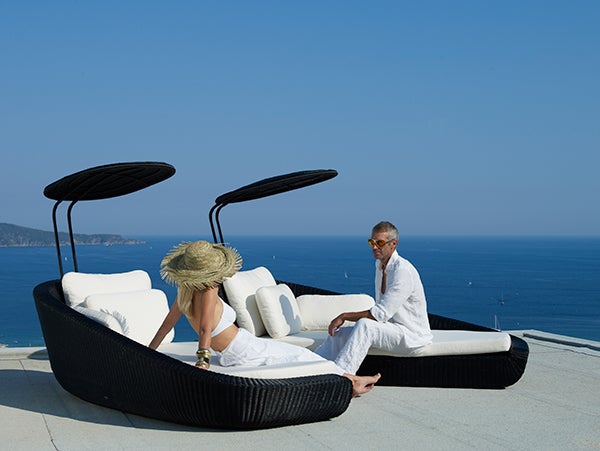 Savannah päiväsänky musta 