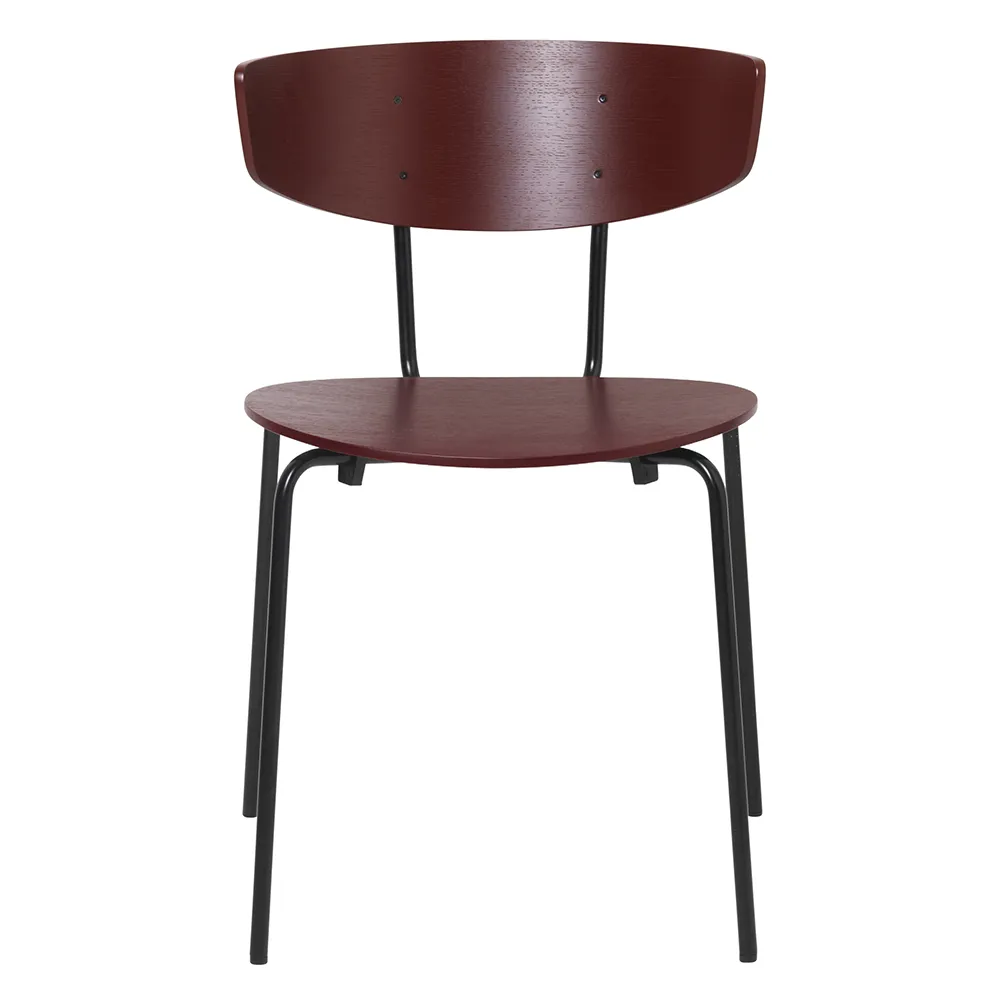 Ferm Living, Herman Ruokapöydän tuoli - Red Brown
