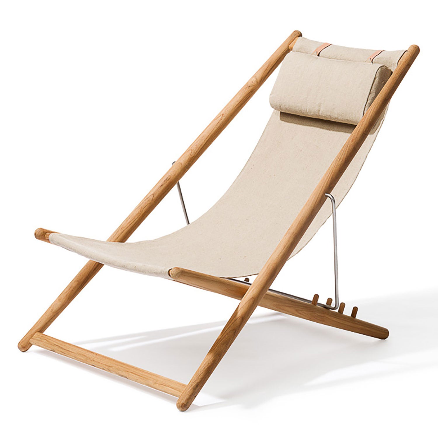 H55 lepotuoli tiikki Skargaarden