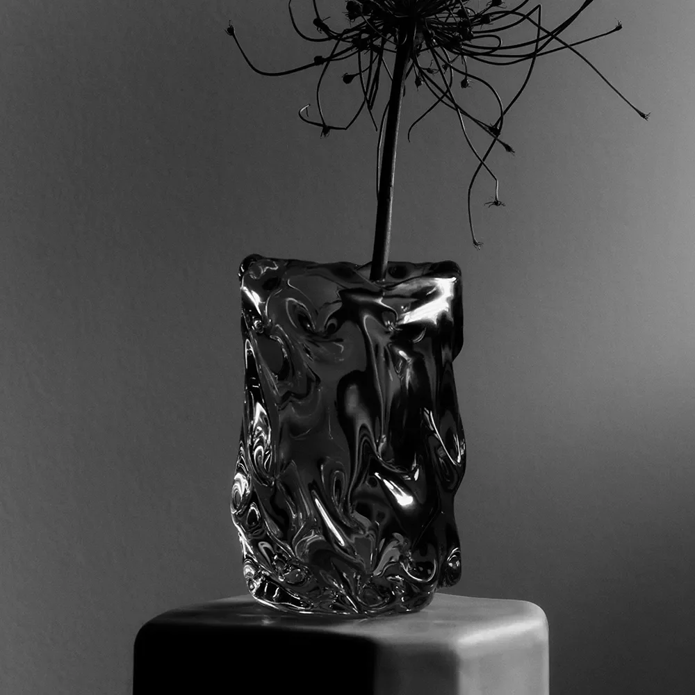 Suupuhallettu Maljakko Virelle K 24 cm