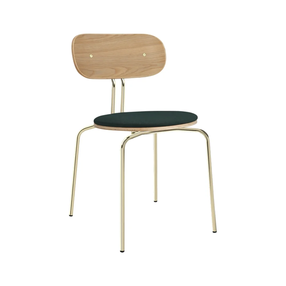 Curious ruokapöydän tuoli tammi/messinki Calm Seas