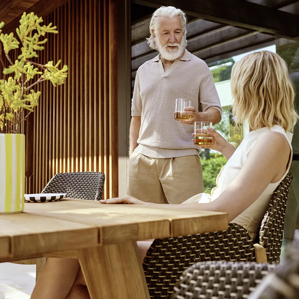 CALADIO nojatuoli DF3 teak 0205 salak 0240