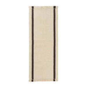 Calm Kelim Matto 80x200 cm - Off-white/Coffee