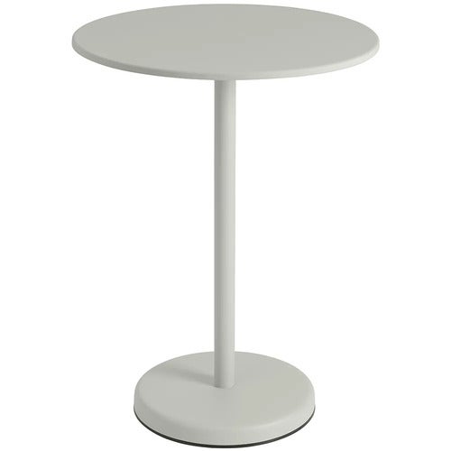 Linear Steel Baaripöytä Ø70 h: 95 cm Grey
