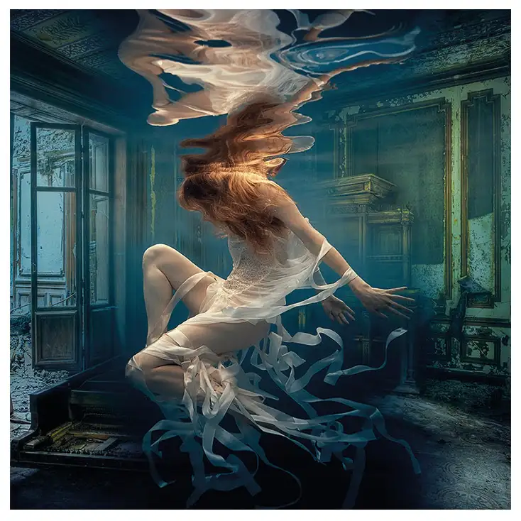 Seinäkoriste Lost Piano 100 x 100 cm Artwood