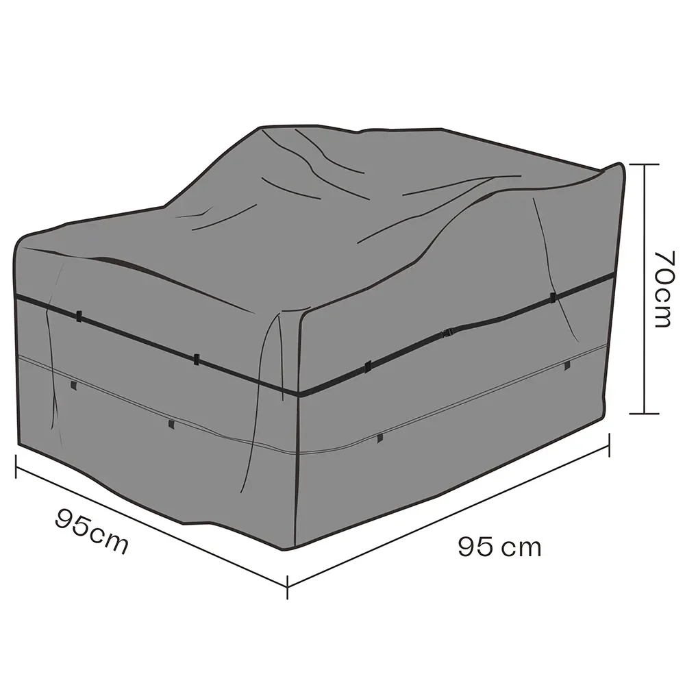 Kalustesuoja Nojatuoli 95x95 cm Premium