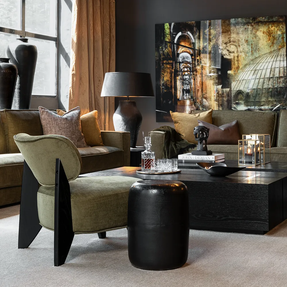 Cadiz kangasnojatuoli Hailey army