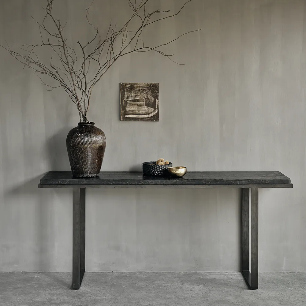 Chopped kulho mustaksi lakattua mahonkia -3 kpl